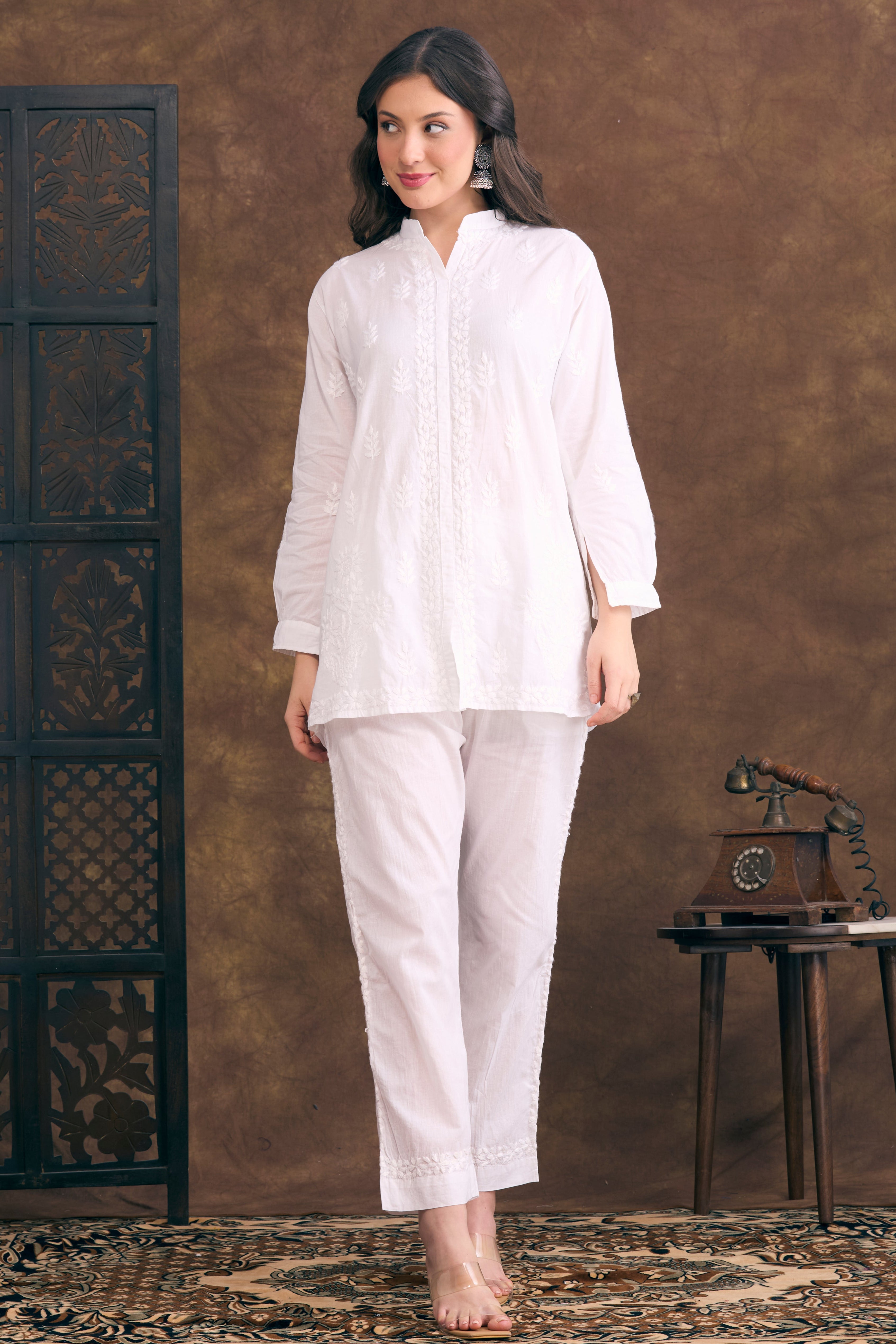 Safina Chikankari Two-Piece Set
